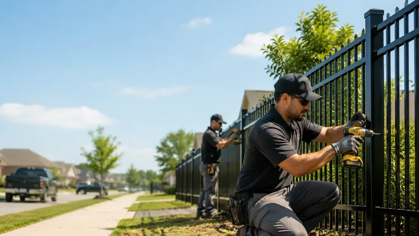 Metal Fence Installation in Norway, SC